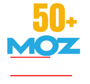Moz DA 50+