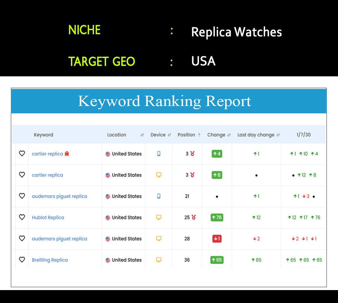 Case Study: Replica Watched USA